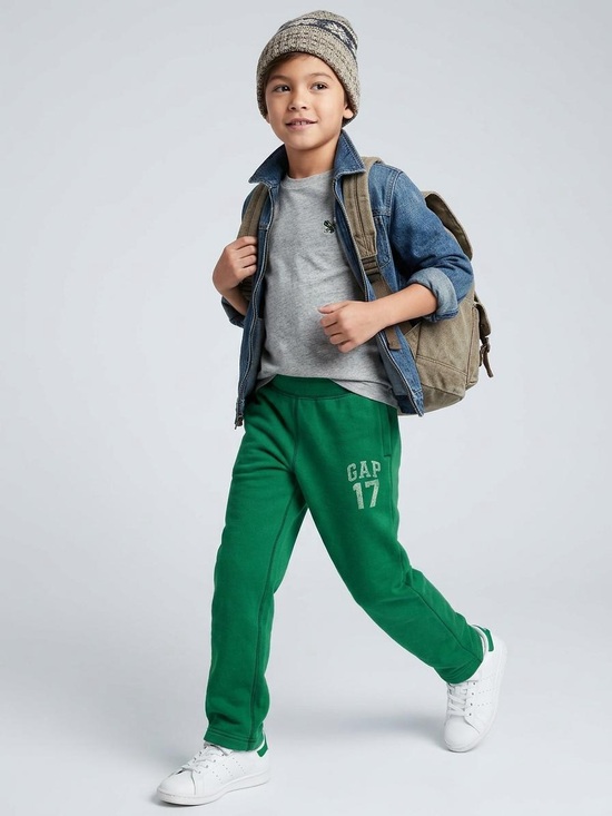 GAP Other - GAP Boys' Green Logo Joggers